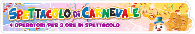 Speciale CARNEVALE per i comuni